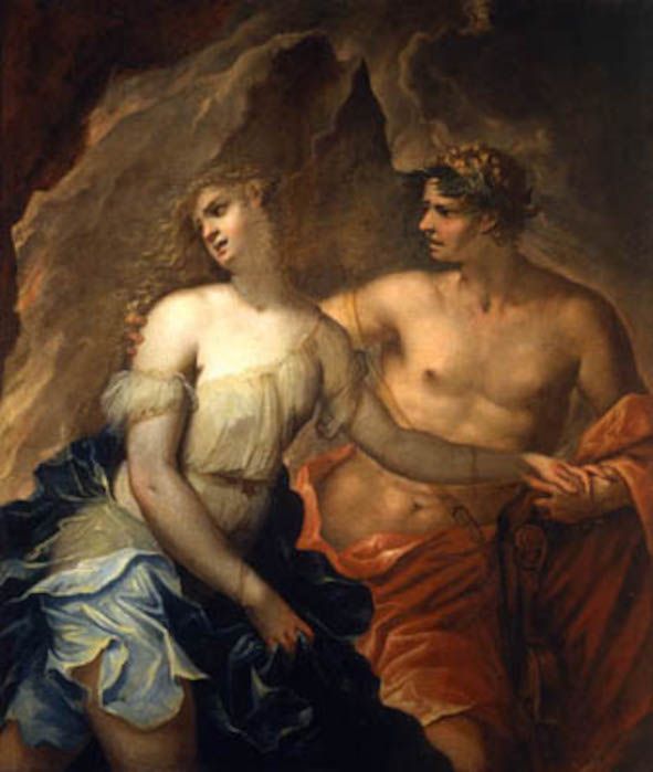 Gemälde Orfeo ed Euridice von Federigo Cervelli © Wikimedia Commons 