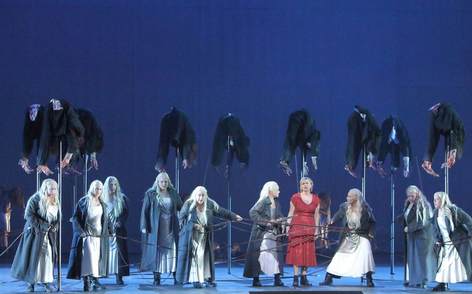 Bayerische Staatsoper / Die Walküre  - hier : zur Wiederaufnahme 2018 © Wilfried Hoesl