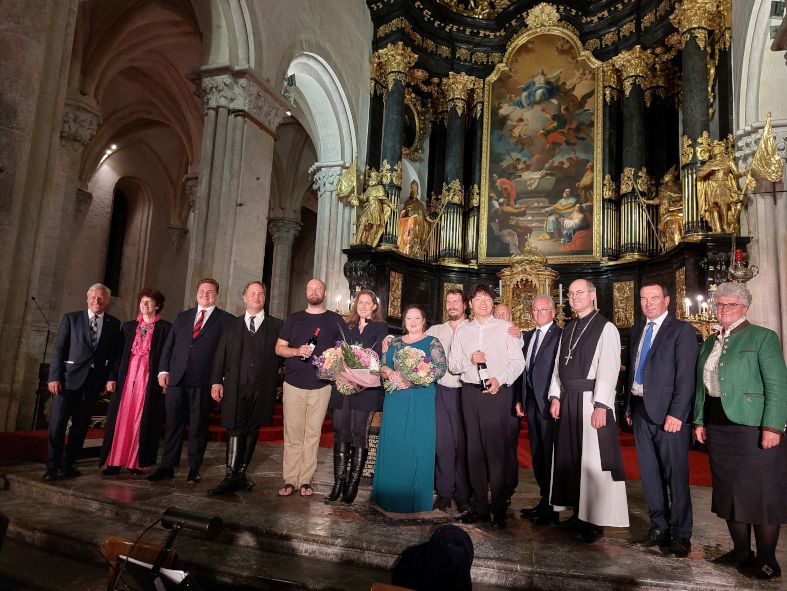 Stiftskirche Lilienfeld / Fidelio - hier: Kirchenvertreter, Ensemble uam   © Michaela Haimerl