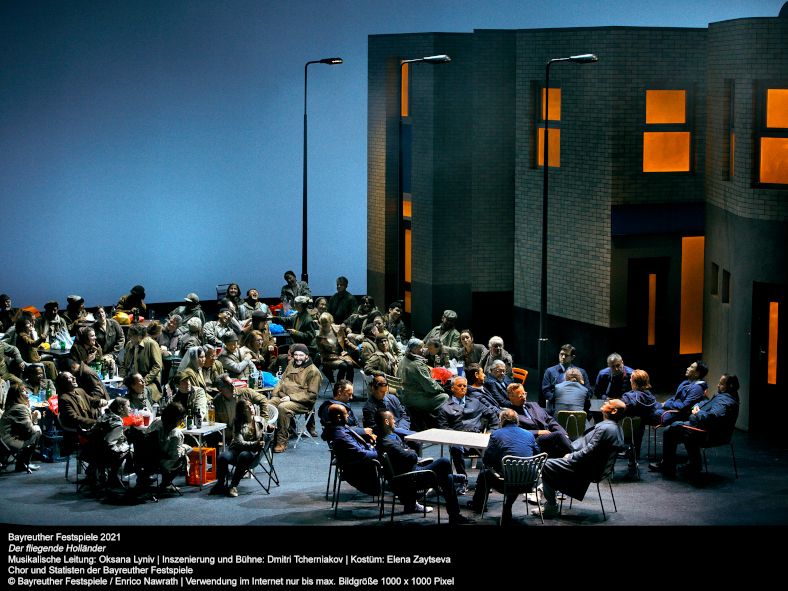 Bayreuther Festspiele 23021 / Probe zu Der fliegende Holländer, Regie Dmitri Tcherniakov © Bayreuther Festspiele / Enrico Nawrath