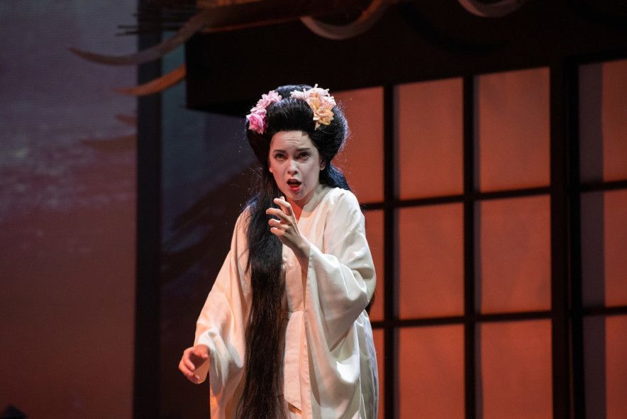 Immling Festival 2021 / Madama Butterfly - hier : Yana Kleyn als Butterfly, als Cio Cio San © Nicole Richter 