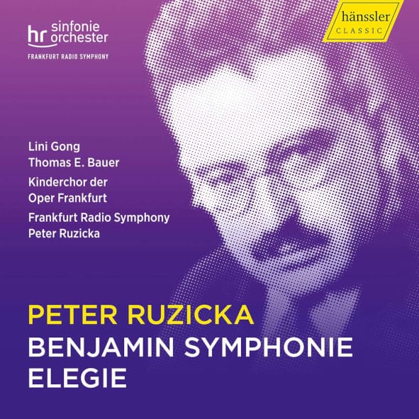 CD - BENJAMIN SYMPHONIE - ELEGIE - Peter Ruzicka, IOCO