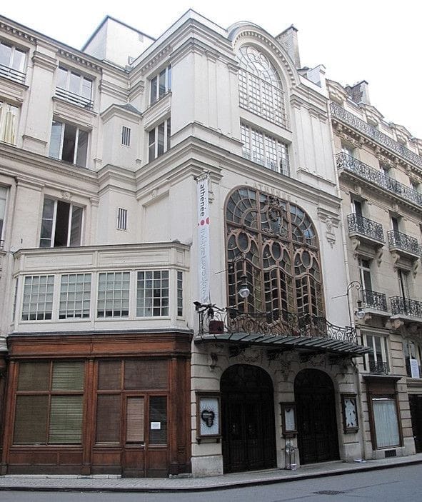 Paris, Théâtre de l'Athénée, HOMMAGE À CLARA UND ROBERT…, IOCO