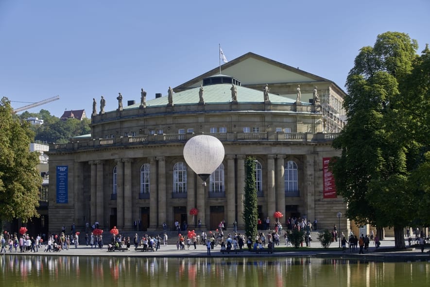 Stuttgart, Oper Stuttgart, Erstaufführung Gion Antoni Derungs' Oper Benjamin, 23.06.2017