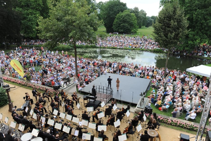 Cottbus, Staatstheater Cottbus, Theater und Musik in Pücklers Park, 27.08.2017