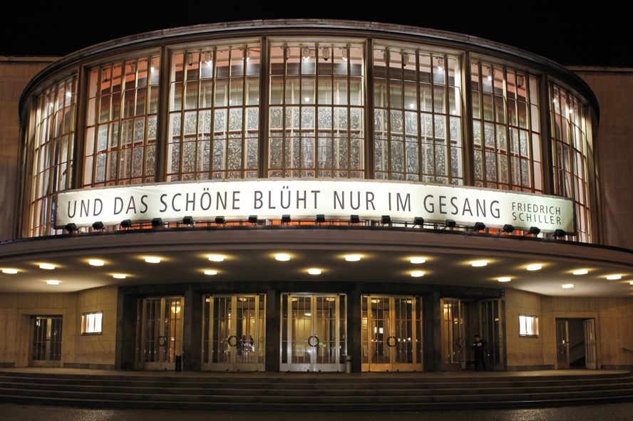 Berlin, Staatsoper im Schillertheater, Premiere King Arthur von Henry Purcell, 15.01.2017