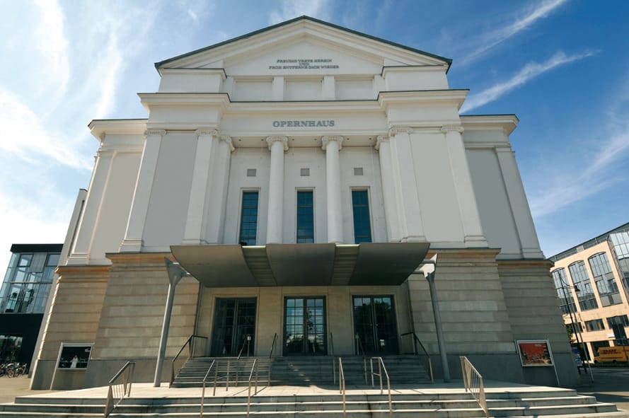 Magdeburg, Theater Magdeburg, Premiere Der fliegende Holländer - Richard Wagner, 21.01.2017