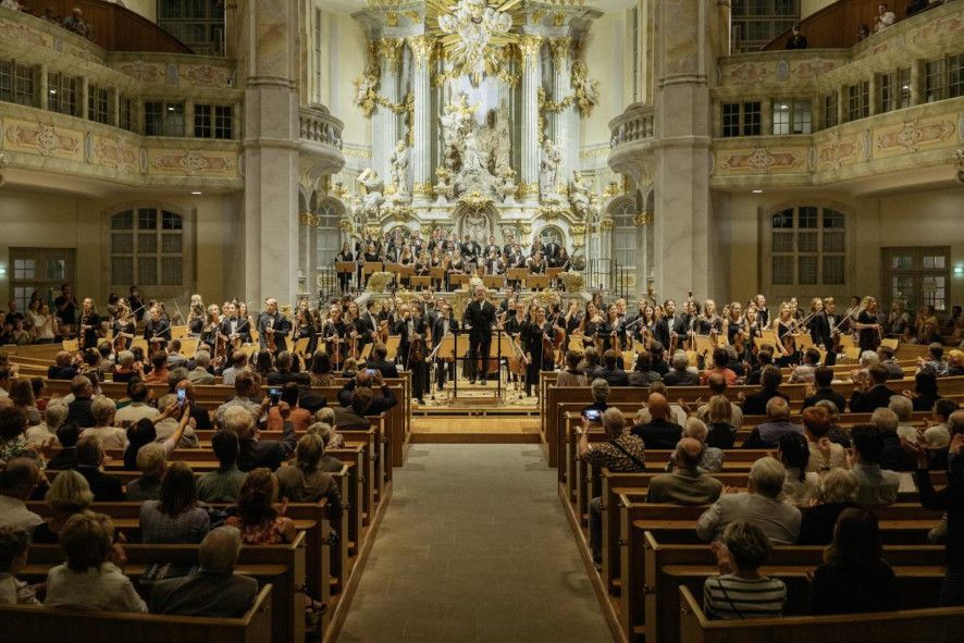 Dresden, Frauenkirche, GUSTAV-MAHLER JUGENDORCHESTER - SARASTE, IOCO Kritik, 31.08.2022