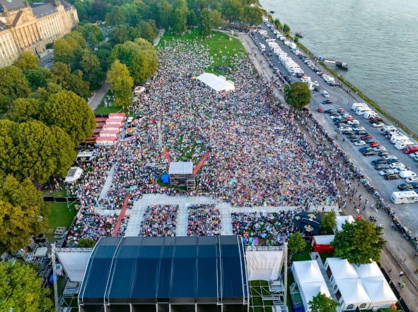 Düsseldorf, Deutsche Oper am Rhein, “Oper am Rhein für alle” – Open-Air am Rhein, IOCO Aktuell, 04.09.2023