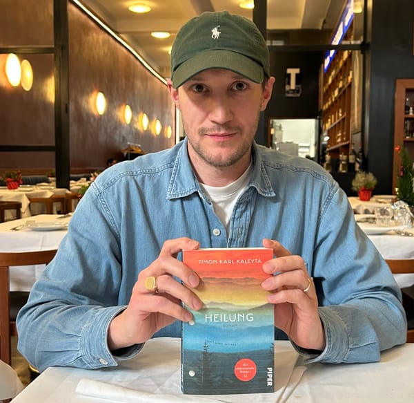 Auf ein Buch mit Timon Karl Kaleyta