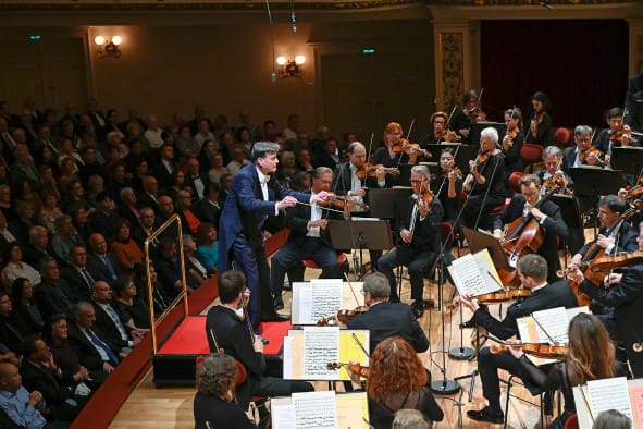 Dresden / Sächsische Staatskapelle Dresden und Dirigent Christian Thielemann in der Semperoper © Matthias Creutziger