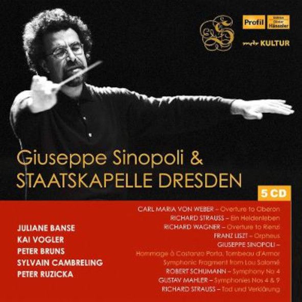 Giuseppe Sinopoli in Dresden - CD - Haenssler Classics