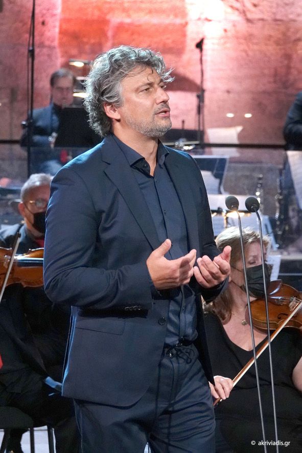 Jonas Kaufmann hier im ODEON THEATER HERODES ATTICUS von Athen © Haris Akriviadis