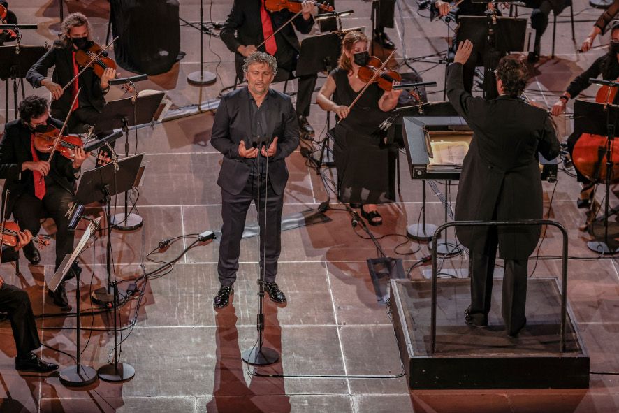 Jonas Kaufmann und das Griechische National Orchester im ODEON THEATER HERODES ATTICUS von Athen © Haris Akriviadis