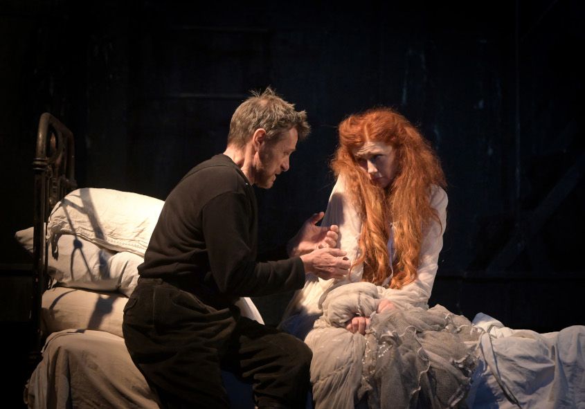 Theatre des Champs-Elysées, Paris / Pelléas et Mélisande hier : Patricia PETIBON (Melisande) - Simon KEENLYSIDE © Vincent PONTET