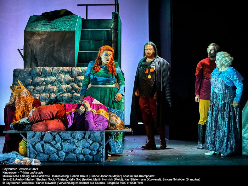 Bayreuther Festspiele 2021 / Tristan und Isolde - als Kinderoper © Enrico Nawrath