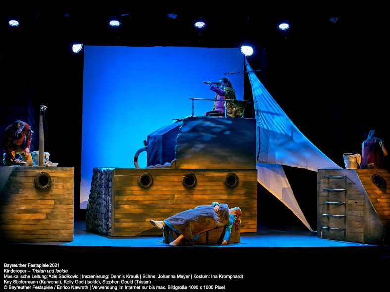Bayreuther Festspiele 2021 / Tristan und Isolde - als Kinderoper © Enrico Nawrath