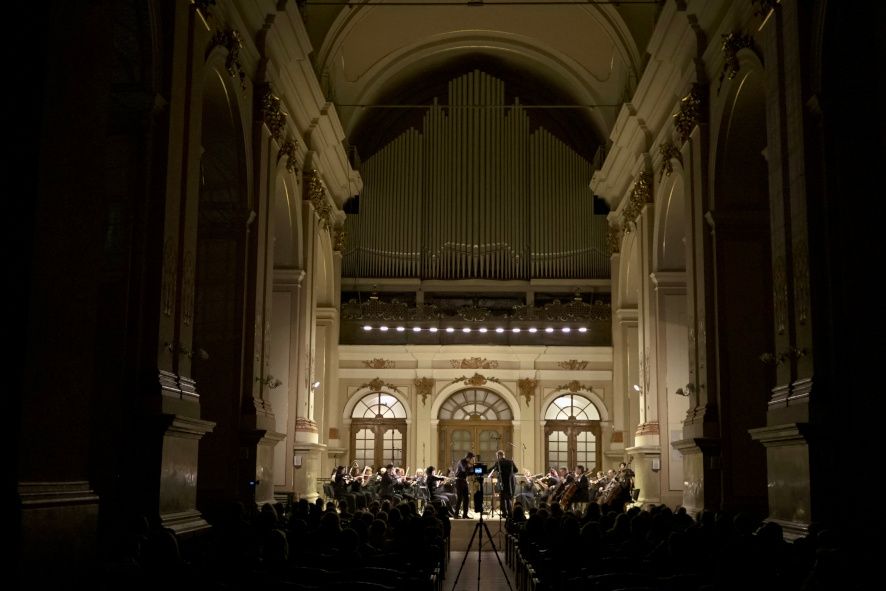  Lemberg Orgelhalle / Die verbotene Musik Konzert am 29.9.2021 © Roksolana Trusch
