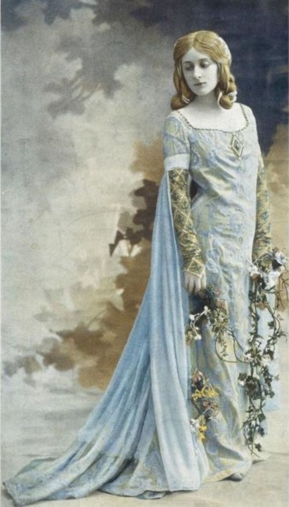 Mary Garden - hier: 1902 als Melisande zur Uraufführung der Oper Pelleas et Melisande in Paris © Wikimedia Commons 