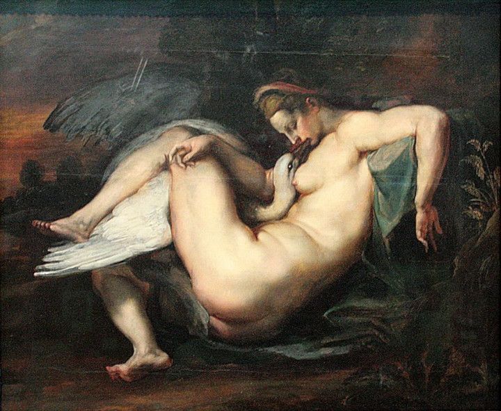 LEDA und der Schwan Gemälde PP Rubens © Wikimedia Commons