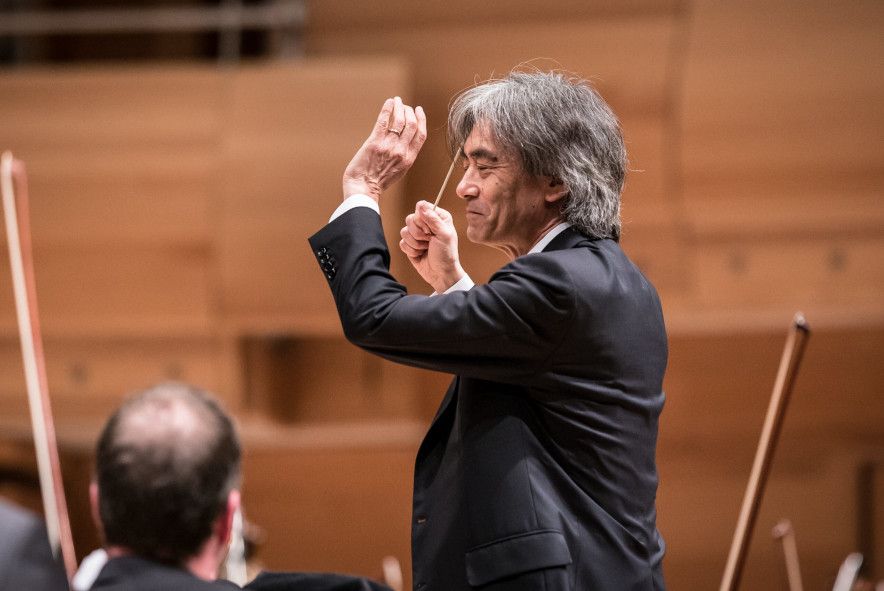 Elbphilharmonie / Kent Nagano © Antoine Saito