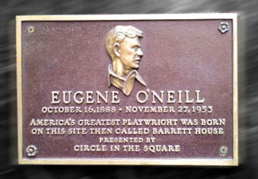 Eugene O´Neill Gedenktafel © Wikimedia Commons / Steve Strummer