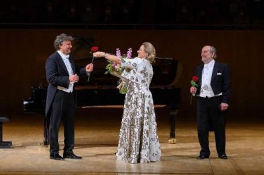 Philharmonie de Paris / Liederabend mit Jonas Kaufmann, Diana Damrau, Helmut Deutsch © Peter Michael Peters