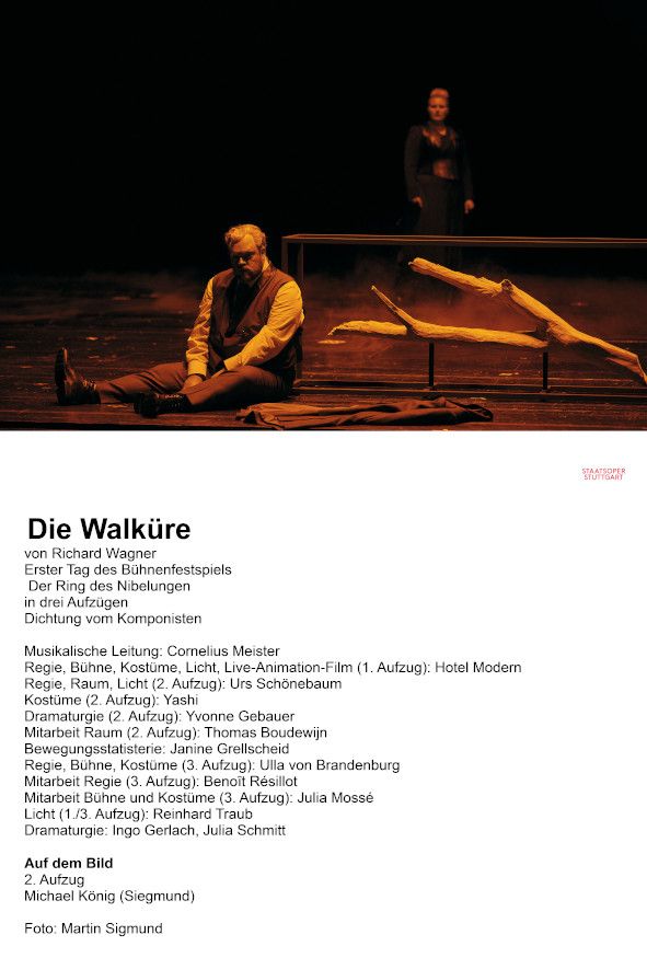 Staatsoper Stuttgart / Die Walküre © Martin Sigmund