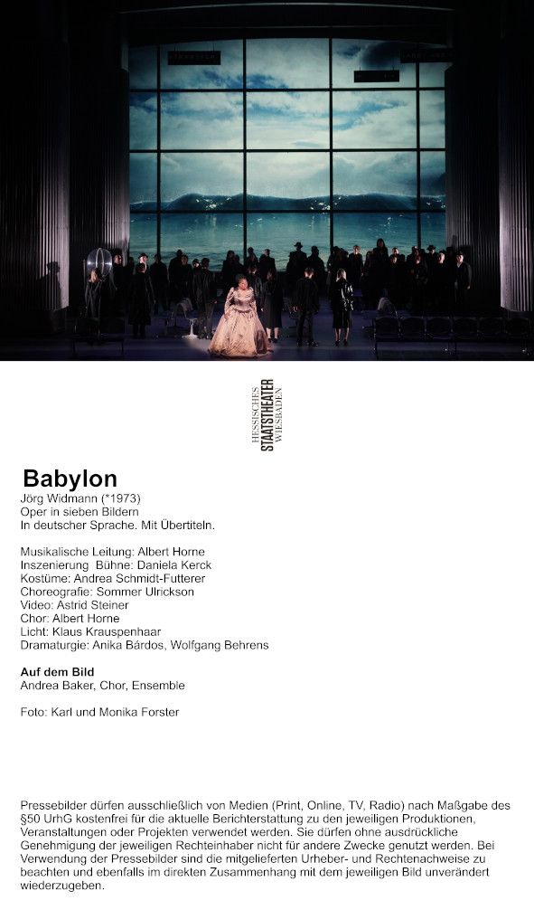 Staatstheater Wiesbaden / Babylon von Jörg Widmann