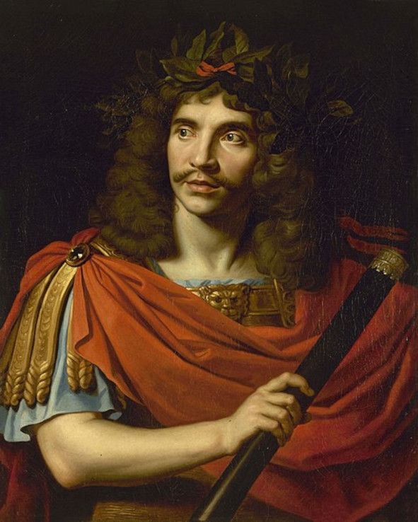 Jean Baptiste Molière - hier als Schauspieler / Gemälde von Nicolas Mignard (1606 - !668) © Wikimedia Commons 