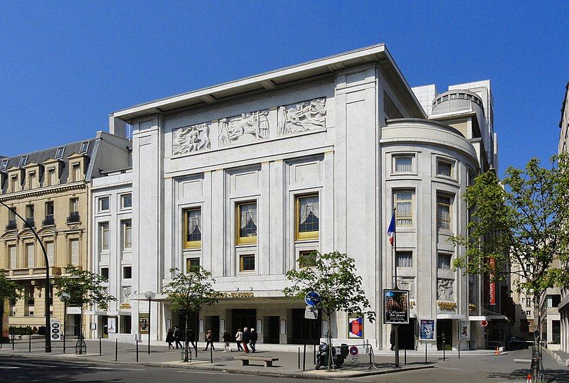 Théâtre des Champs-Élysées, Paris © wikimedia commons