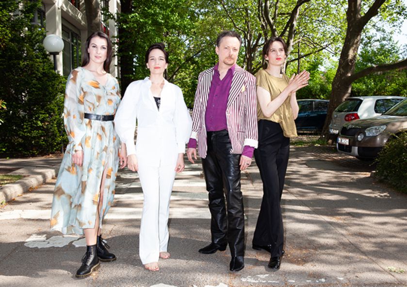 Staatsoper Wien / L´Orfeo hier Georg Nigl, Slávka Zámecníková, Kate Lindsey, Christina Bock © Lukas Gansterer / BÜHNE