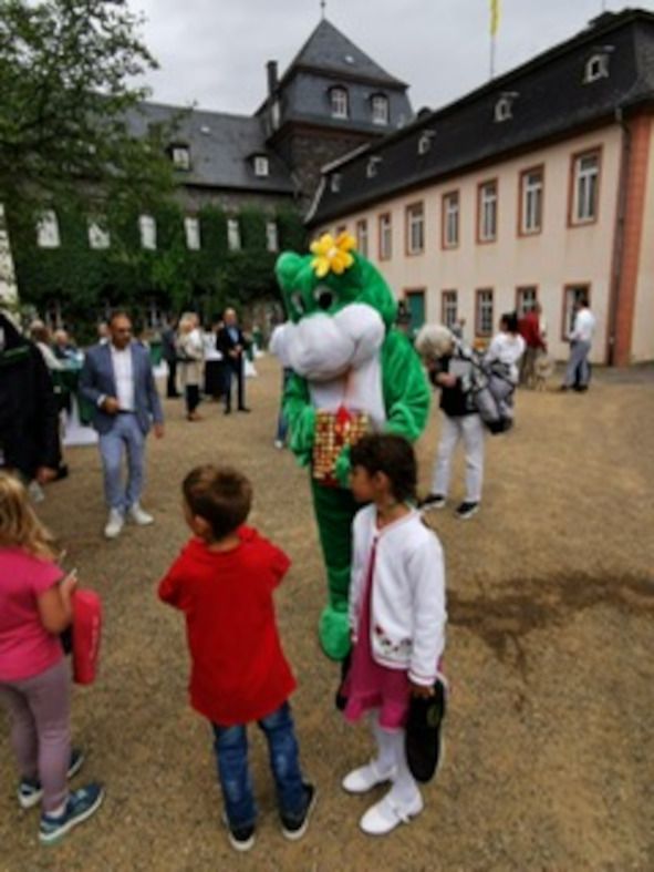 Kinderunterhaltung auf Schloss Laubach © Ingrid Freiberg