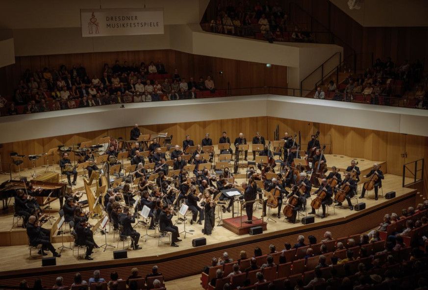 Kulturpalast Dresden / Philadelphia Orchestra mit Dirigent Yannick Nézet-Séguin © Oliver Killig