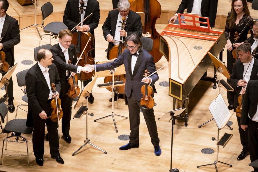 Kulturpalast Dresden / Leonidas Kavakos und die Sächsische Staatskapelle © : Markenfotografie