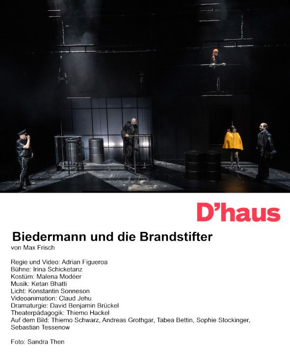 Schauspielhaus / BIEDERMANN UND DIE BRANDSTIFTER © Sandra Then