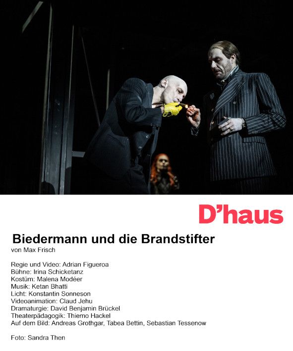 Düsseldorfer Schauspielhaus / BIEDERMANN UND DIE BRANDSTIFTER © Sandra Then