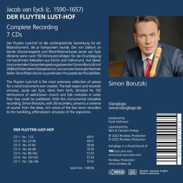 CD - DER FLYTEN LUST-hof - Rondeau Production - jpc - Bestellnummer: 11132554