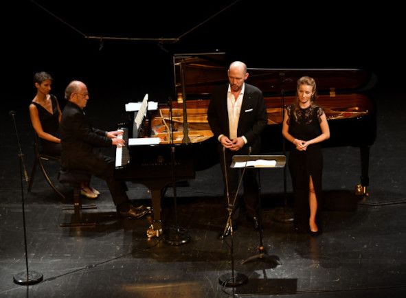  LES LUNDIS MUSICAUX - hier Alain Planes - Klavier,  Stéphane Dégout - Bariton, Marielou Jacquard - Mezzo-Sopran © Marc Ginot