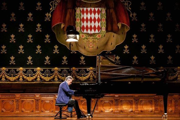 FESTIVAL PRINTEMPS DES ARTS DE MONTE-CARLO 2023 / Michel Dalberto, Klavier hier Saal Tortue in Monte-Carlo © Alice Blangero 