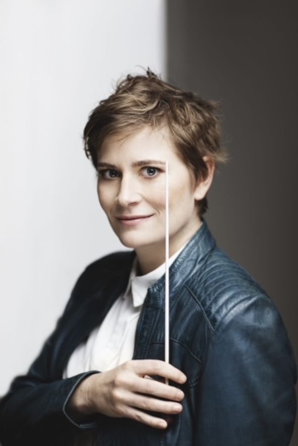 Anja Bihlmaier, Dirigentin © Nicolaj Lund