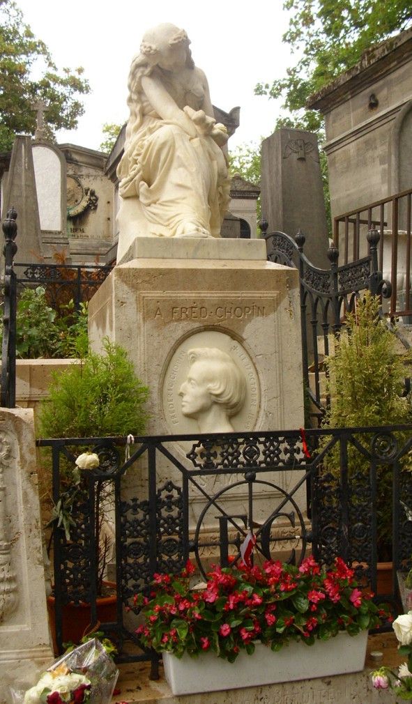 Frederic Chopin auf Père Lachaise, Paris © IOCO
