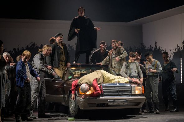 Landestheater Detmold / LADY MACBETH VON MZENSK hier Szenefoto © Matthias Jung