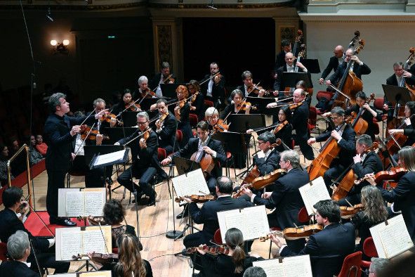 Semperoper / Richard-Strauss-Tage 2023 hier Dirigent Jakub Hrusa und Sächsische Staatskapelle © Matthias Creutziger