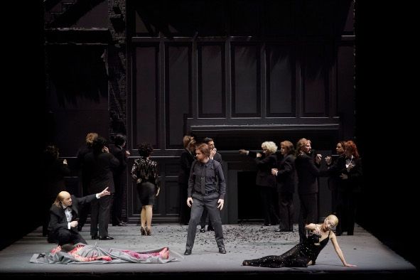 Oper Wuppertal / DIE KRÖNUNG DER POPPEA hier Szenefoto © Jens Grossmann