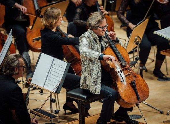 Kulturpalast Dresden / MUSIKFESTSPIELE 2023 hier Cellist Jan Vogler © Oliver Killig