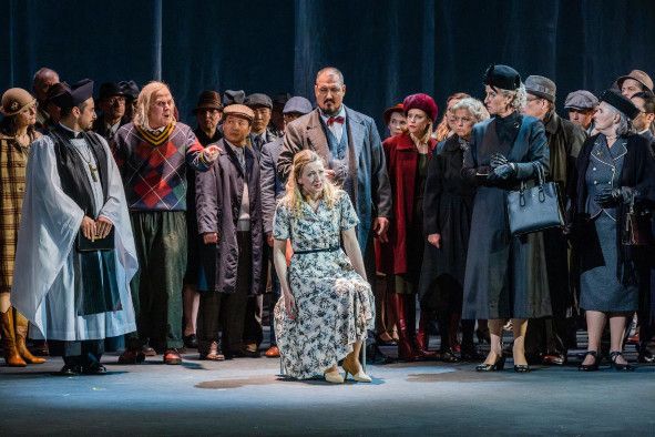 Oper Leipzig / PETER GRIMES hier Szenefoto © Kirsten Nijhof 