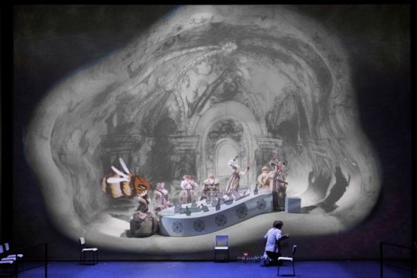 Opéra national du Rhin / Das Märchen vom Zaren Saltan hier Szenefoto © Klara Beck