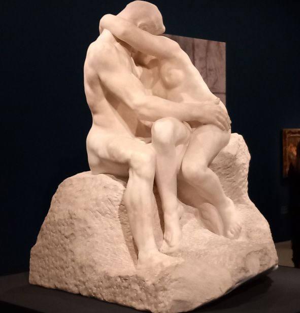 LWL Münster / DER KUSS von Auguste Rodin © Hanns Butterhof